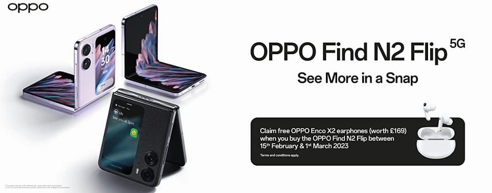 OPPO Find N2 Flip goes on sale globally