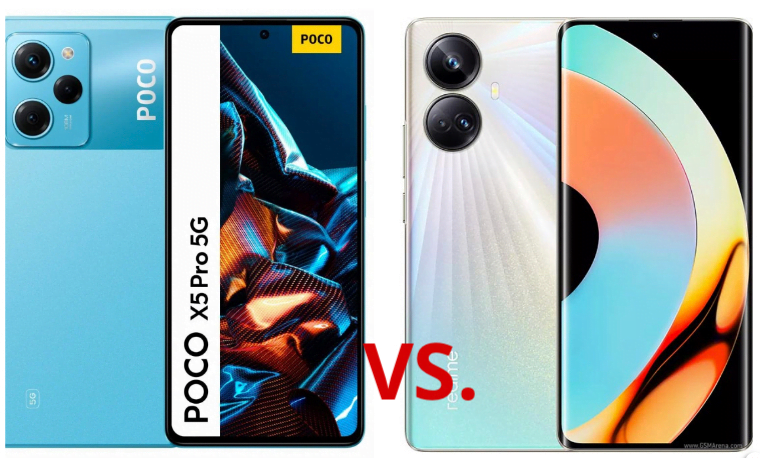 Poco X5 Pro 5G vs Realme 10 Pro Plus