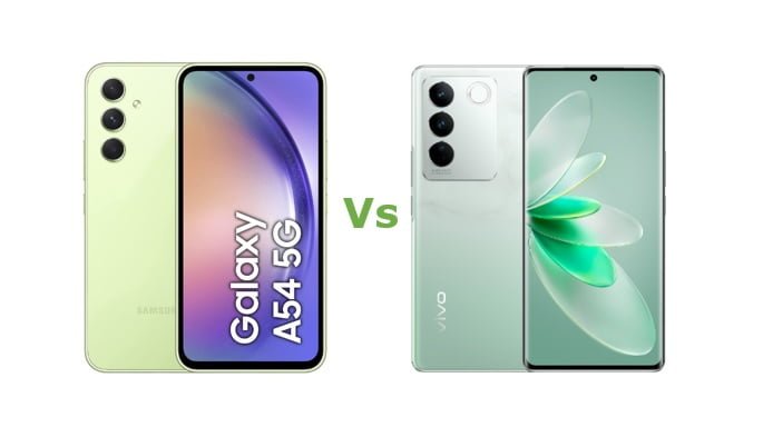 Samsung Galaxy A54 vs vivo V27 Pro: Which is better