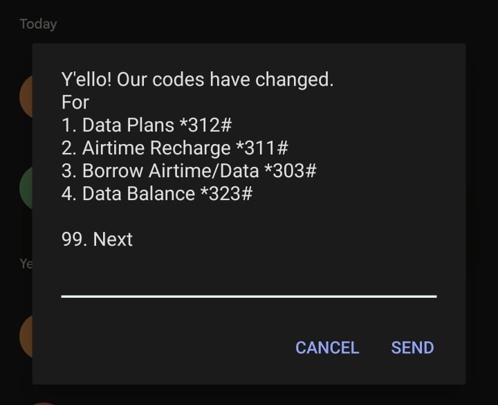 New MTN USSD Codes