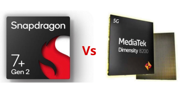 Snapdragon 7 Plus Gen 2 vs MediaTek Dimensity 8200: Which is faster?