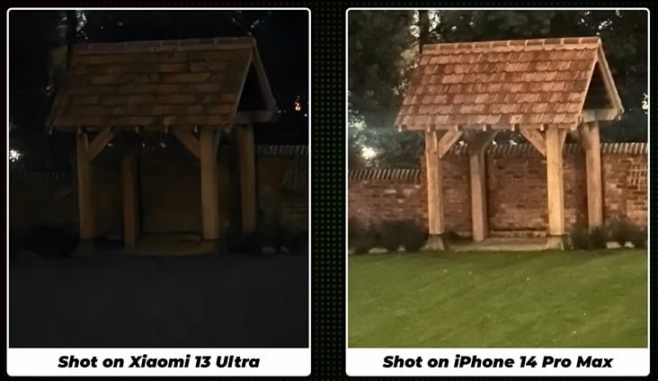 Xiaomi 13 Ultra night photo