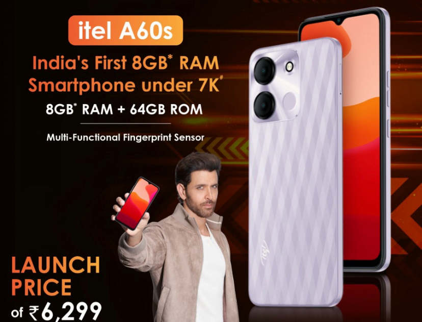 Itel A60s Price in India and Availability