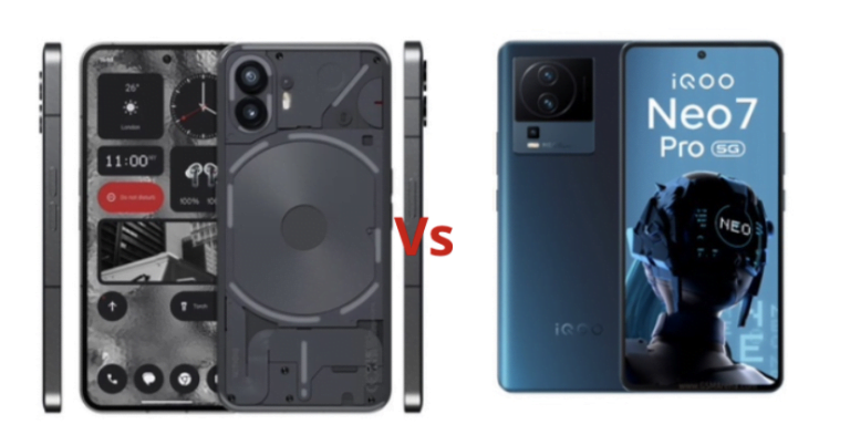 Nothing Phone 2 vs IQOO Neo 7 Pro