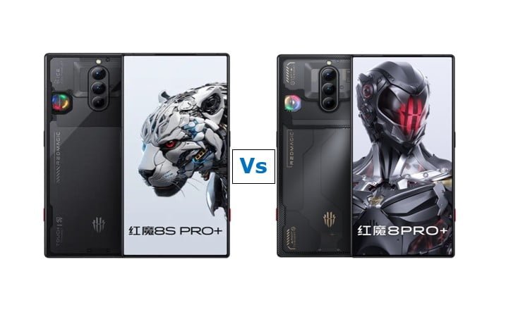 Red Magic 8s Pro Plus vs Red Magic 8 Pro Plus: Which is better