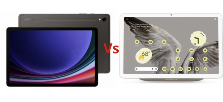 Samsung Galaxy Tab S9 vs Google Pixel Tablet