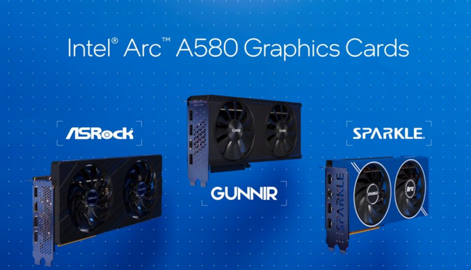 Intel Arc A580 Price and Availability