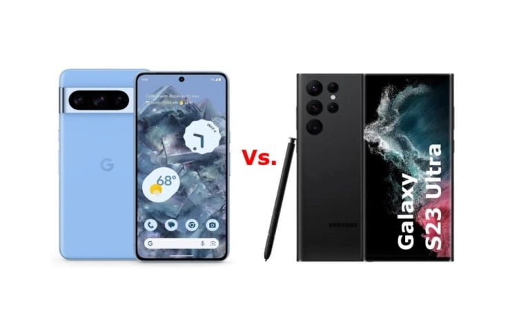 Google Pixel 8 Pro vs Galaxy S23 Ultra