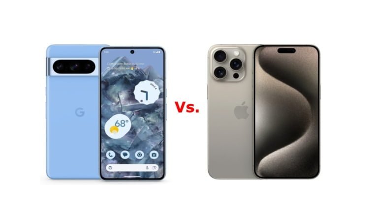 Google Pixel 8 Pro vs iPhone 15 Pro Max: Which is Better