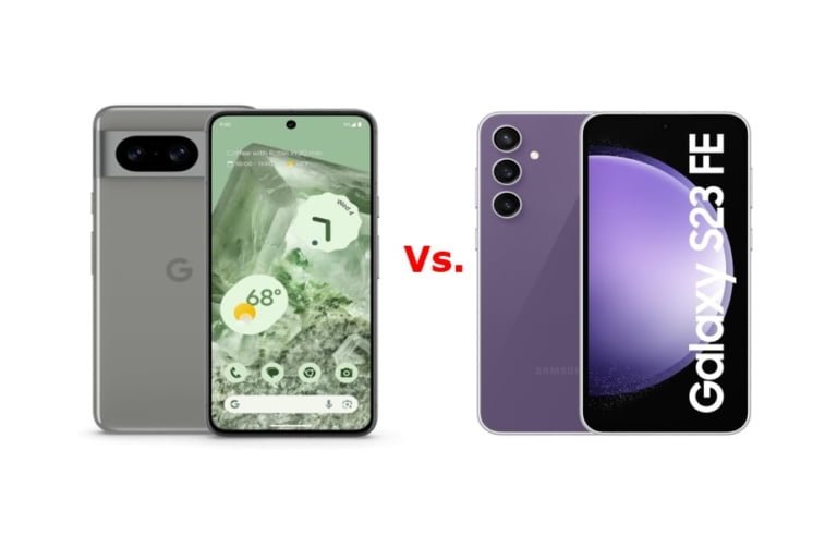 Google Pixel 8 vs Galaxy S23 FE