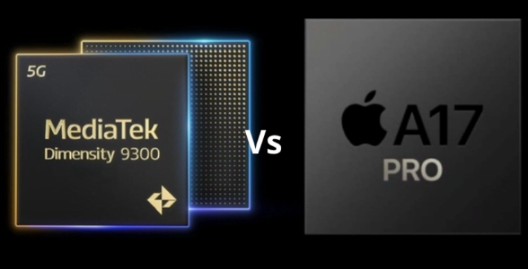MediaTek Dimensity 9300 vs Apple A17 Pro: Which is Faster?