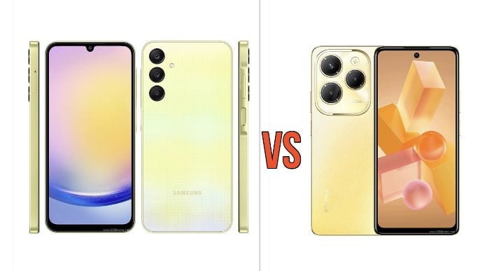 Infinix Hot 40 Pro vs Samsung Galaxy A25: Which is Better?