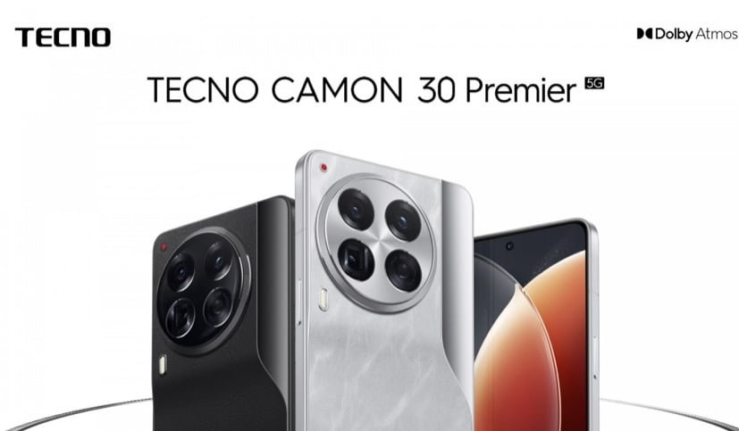 Tecno Camon 30 Premier Specs: LTPO 120Hz, Up to 24GB RAM, 50MP OIS Cam, and More