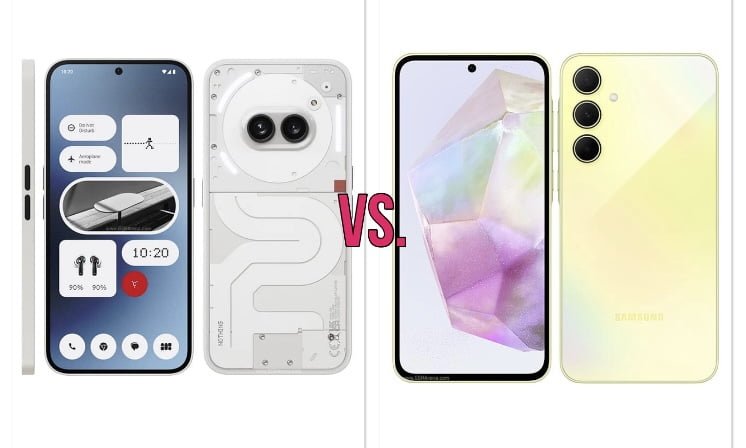 Nothing Phone 2A vs Samsung Galaxy A35